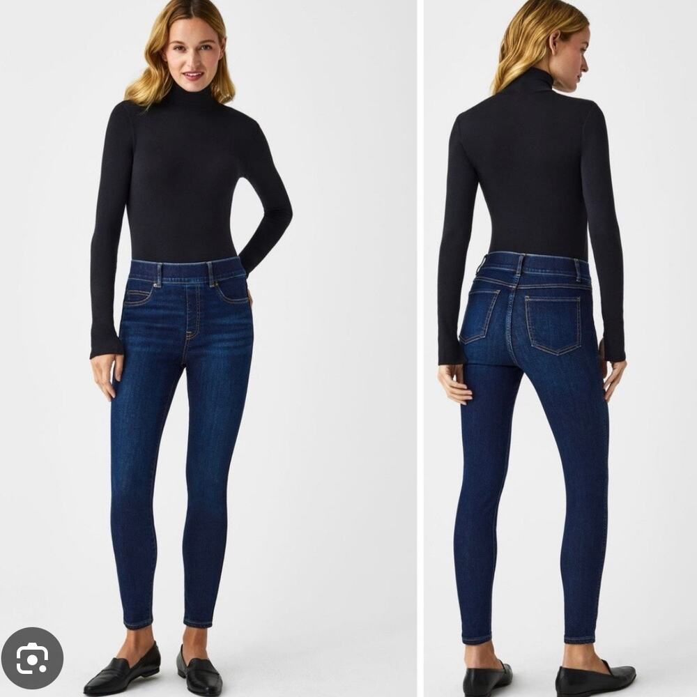 Spanx Pull On Skinny Jeans Womens‎ Size Large 20342R